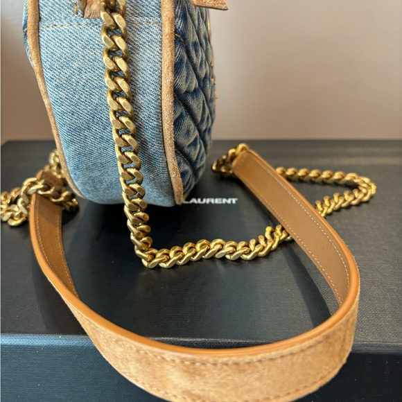 YSL Saint Laurent Denim Rodeo Crossbody Bag - Picture 7 of 7